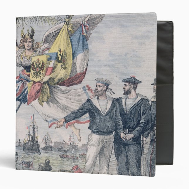 The Franco-Russian Entente 3 Ring Binder (Front/Inside)