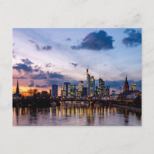The Frankfurt Postcard skyline