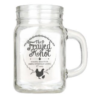 The Frayed Knot - Crest Mason Jar >