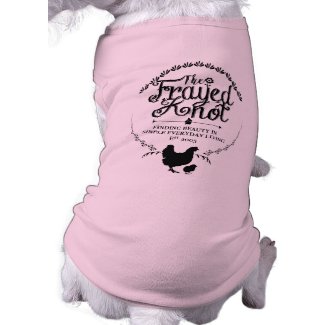 The Frayed Knot - Crest Pet Shirt