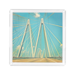 The Fred Hartman Bridge Acrylic Tray