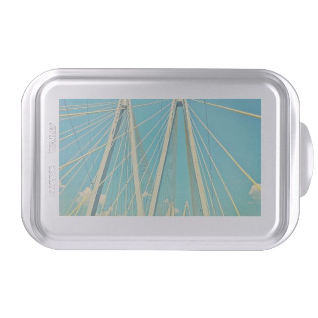 The Fred Hartman Bridge Cake Pan (Front)