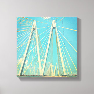 The Fred Hartman Bridge Canvas Print