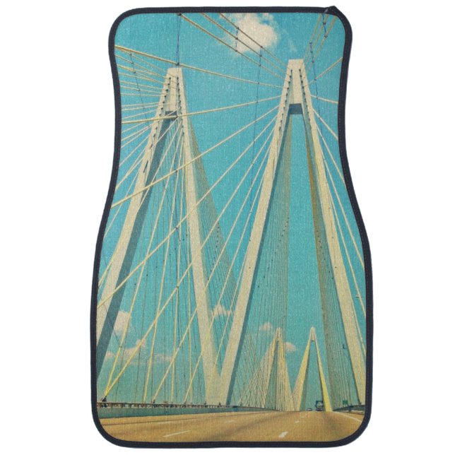 The Fred Hartman Bridge Car Floor Mat (Front)