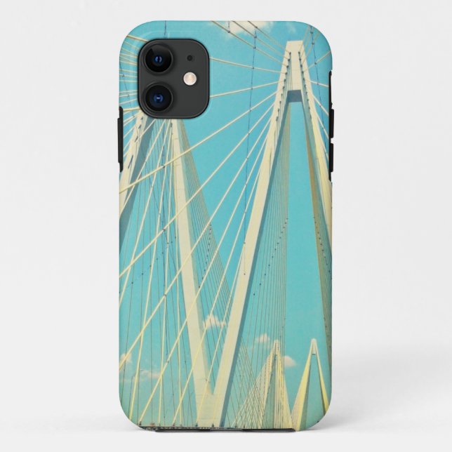 The Fred Hartman Bridge Case-Mate iPhone Case (Back)