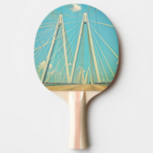The Fred Hartman Bridge Ping Pong Paddle
