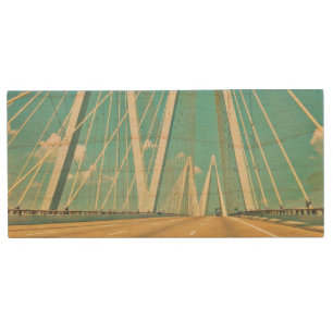 The Fred Hartman Bridge Wood Flash Drive