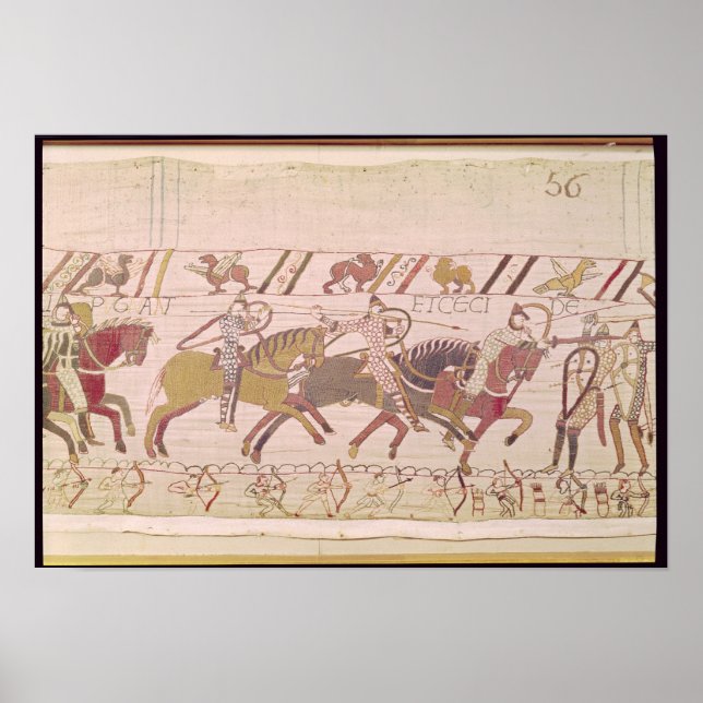 The French are fighting and they kill Poster (Front)