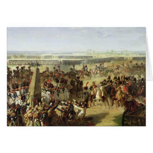 The French Army Pulling Down the Rosbach Column Cards (Front Horizontal)