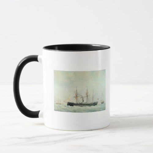 The French Battleship La Gloire 1880 Mug