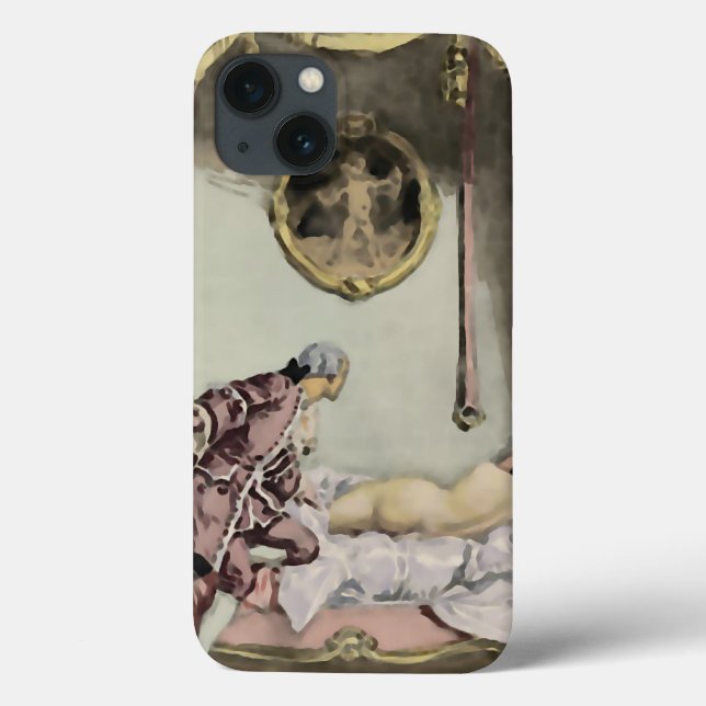 The French Bed ~ iPad Plastic 2/3/4 Case (Back)