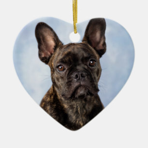 The French Bulldog Ceramic Ornament