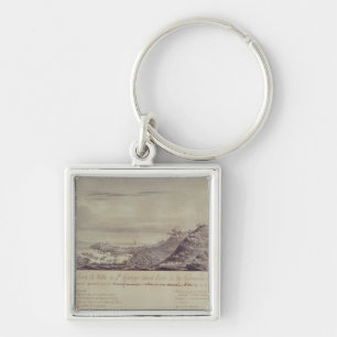 The French Capture Grenada, 1779 Keychain