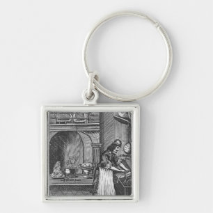 'The French Cook' by La Varenne Keychain