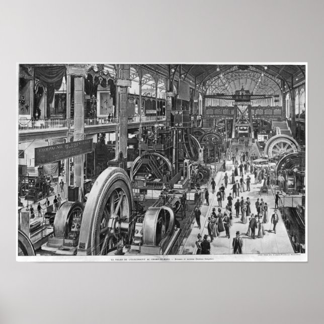 The French Electrical Machinery Gallery Poster (Front)