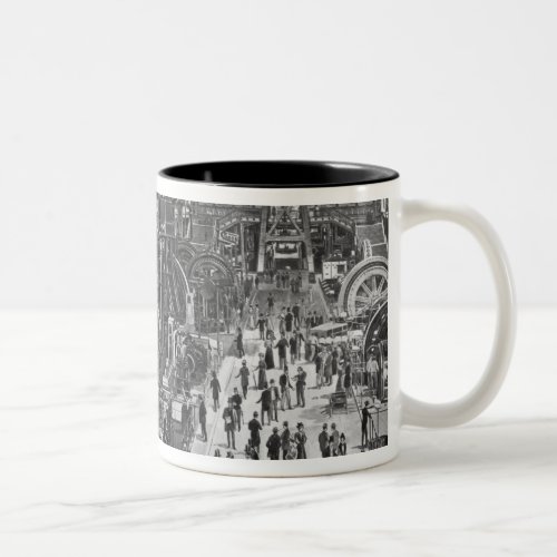 The French Electrical Machinery Gallery Two_Tone Coffee Mug