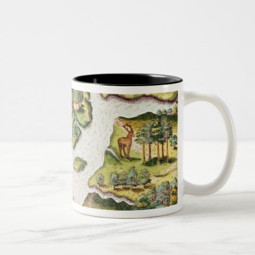 The French Erect a Column Two_Tone Coffee Mug