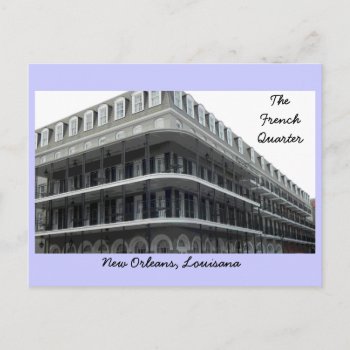 The French Quarter Postcard by ImpressImages at Zazzle