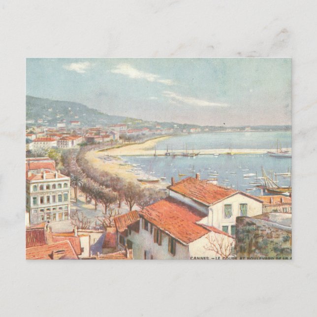 The French Riviera Postcard (Front)