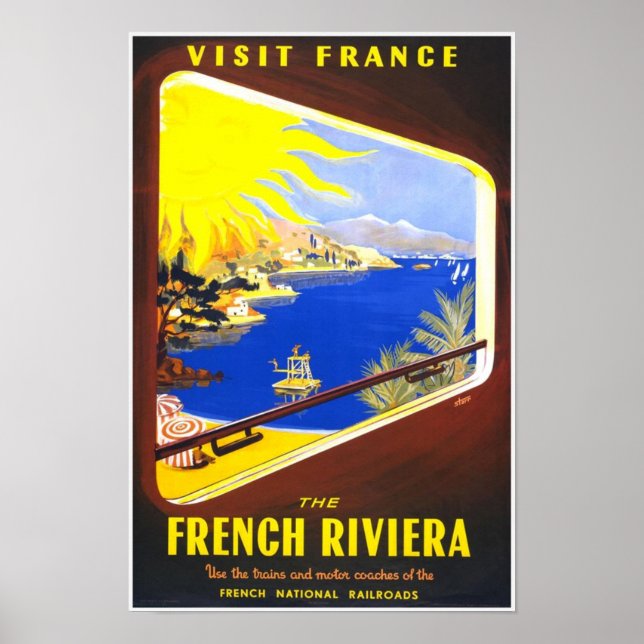 The French Riviera Poster (Front)