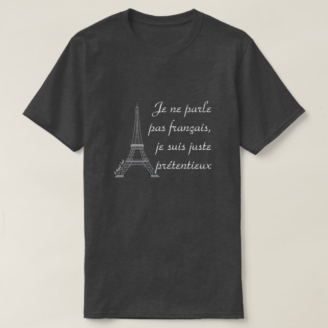 The French Shirt - A MisterP Shirt (Design Front)