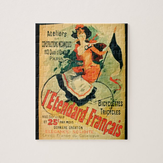 'The French Standard', poster advertising the 'Ate Jigsaw Puzzle (Vertical)