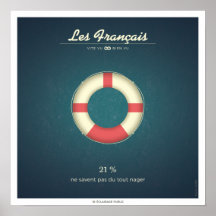 The French who can't swim