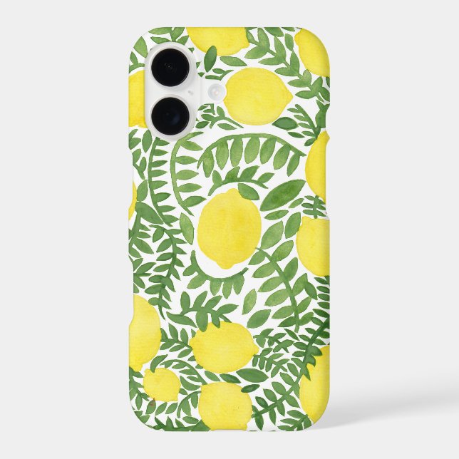 The Fresh Lemon Tree Iphone Case (Back)