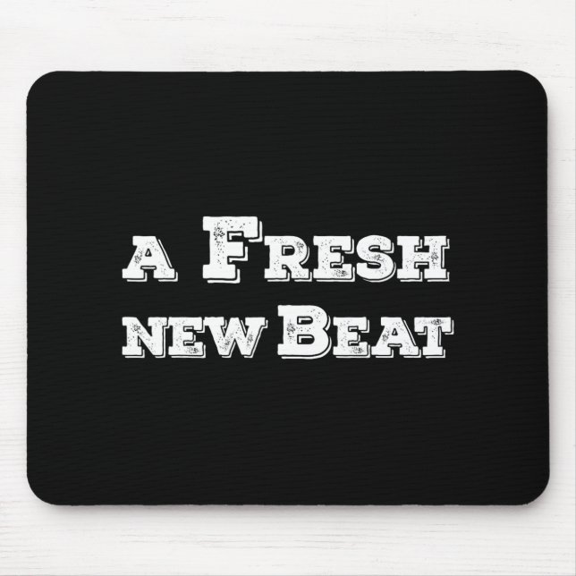 The Fresh New Beat Family Matching For Dad Son Men Mouse Pad (Front)