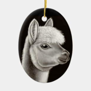 The Friendly Alpaca Ornament