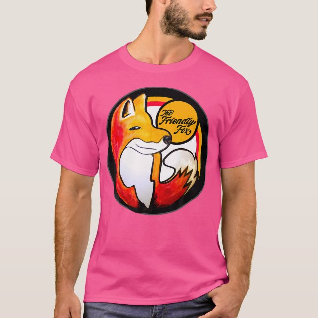 The Friendly Fox Logo T-Shirt (Front)