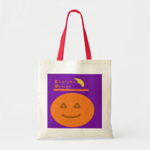 The Friendly Pumpkin Treat Tote