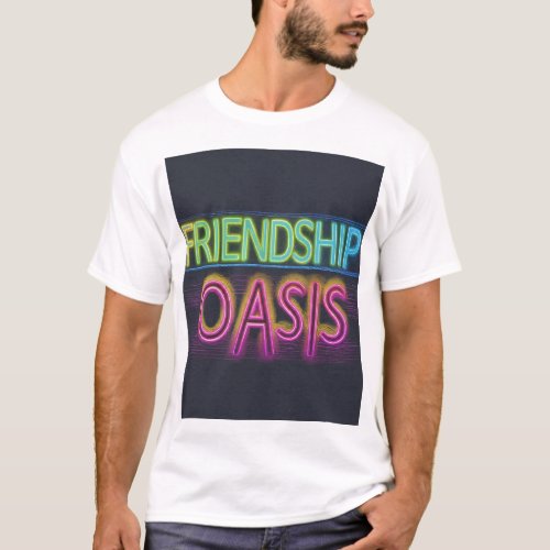 The Friendship Oasis t_shirt design