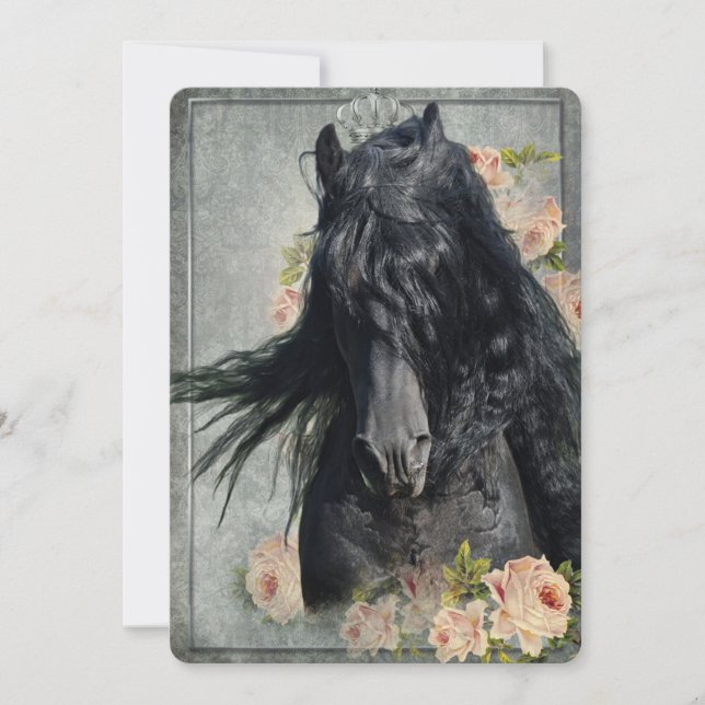 The Friesian - Greeting Card (Front)