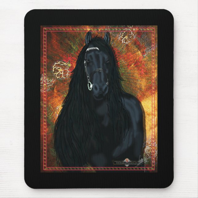 The Friesian - Mousepad (Front)