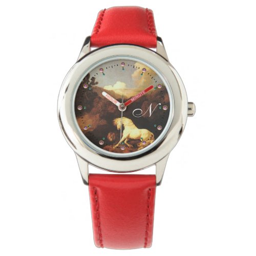 The Frightened White Horse By A Lion Monogram Watch