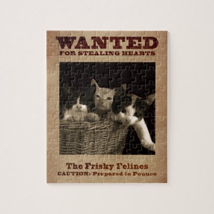 The Frisky Felines Jigsaw Puzzle