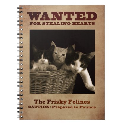 The Frisky Felines Notebook