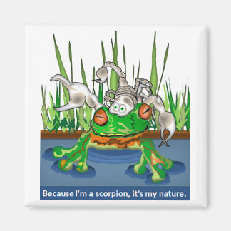 The Frog and Scorpion Magnet