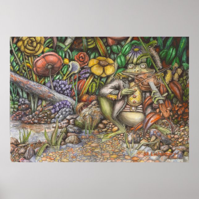 The Frog and the Fiddle - Poster (Front)