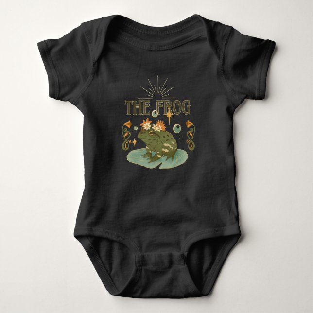 The frog baby bodysuit (Front)