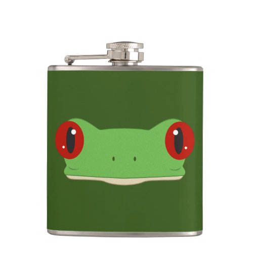 The Frog Face Flask