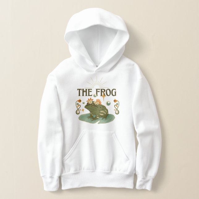 The frog hoodie (Laydown)