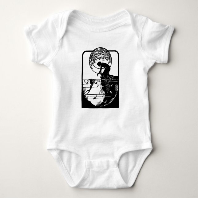 The Frog Prince  Baby Bodysuit (Front)