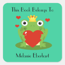 The Frog Prince Bookplate