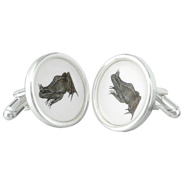 The Frog Prince Cufflinks (Angled)