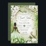 The Frog Prince Fairytale Princess Sweet 16 Invitation<br><div class="desc">*~*~*~* A fairy-tale dream come true. Your special day deserves a very special invitation design. I put a so much time and care into designing this invitation and I am IN LOVE with it. I hope you are too! This elegant birthday invitation features so many beautiful bayou floral and fauna....</div>