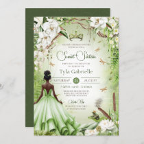 The Frog Prince Fairytale Princess Sweet 16 Invitation