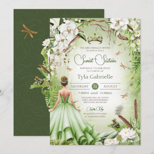 The Frog Prince Fairytale Princess Sweet 16