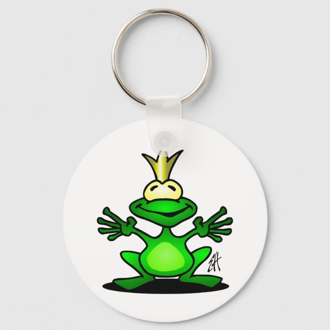 The Frog Prince Keychain (Front)